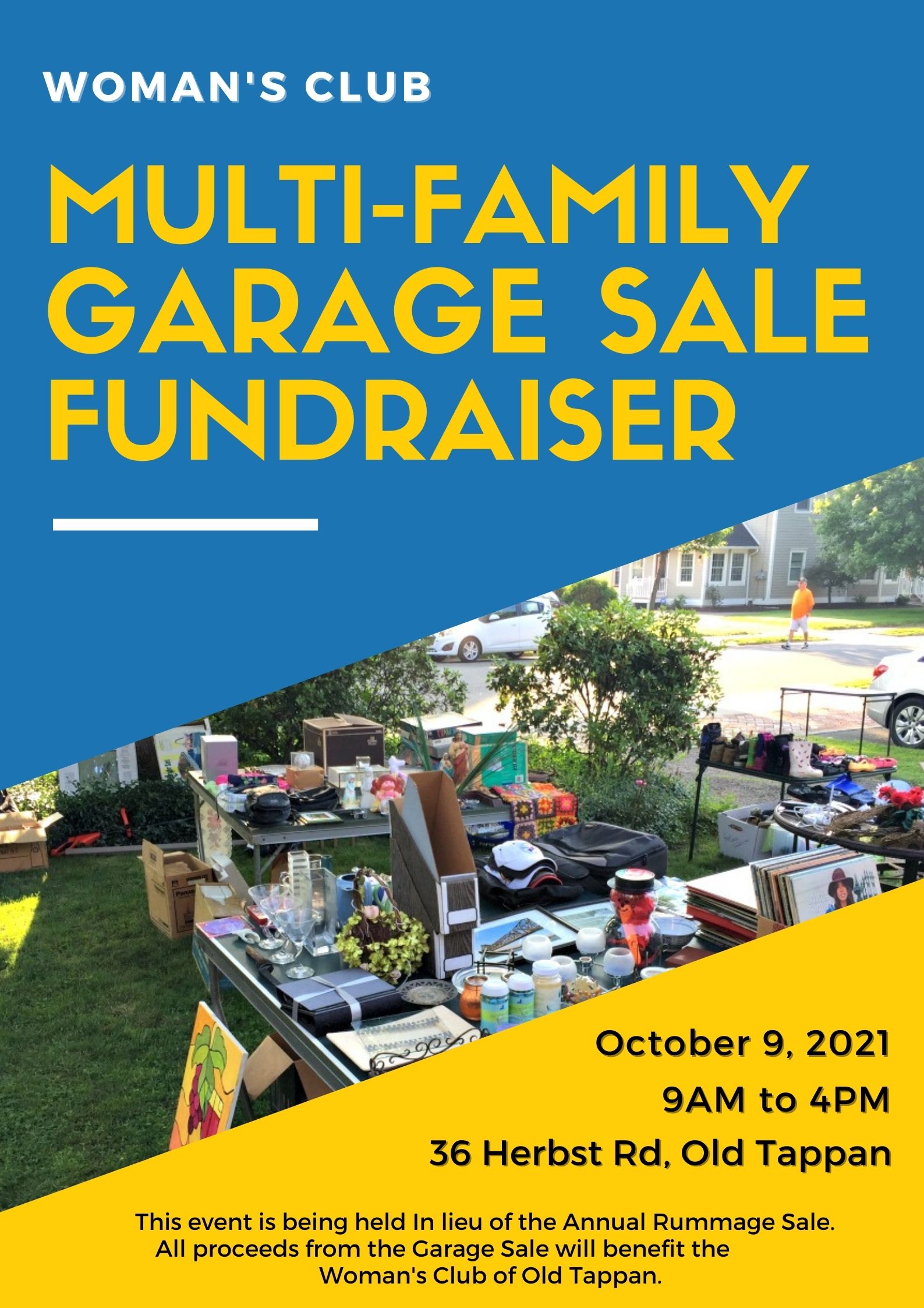 Garage Sale Fundraiser